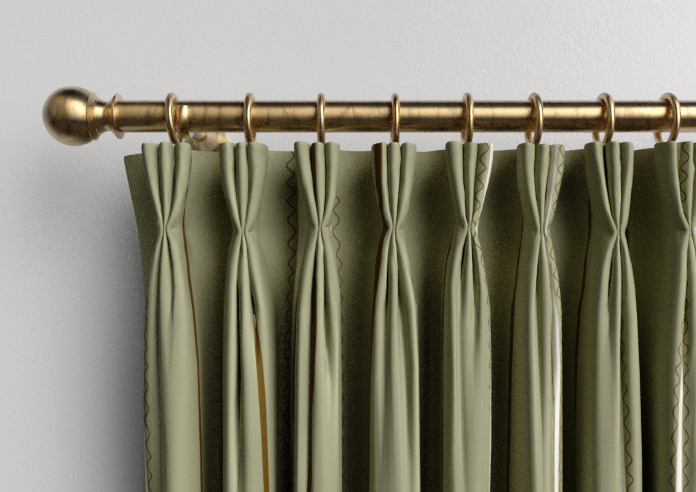 The British Stripe Co. Alfred, Derwent No.1 - Made to Measure Curtains - Image 11